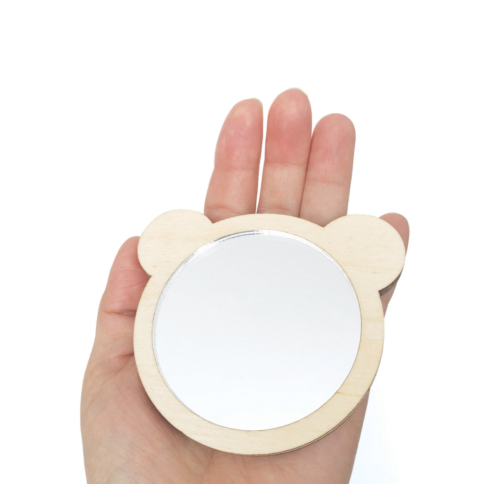 Teddy Bear Pocket Mirror