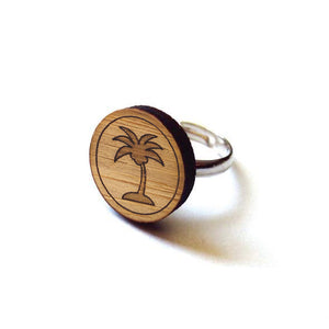 Tropical Palm Tree Ring
